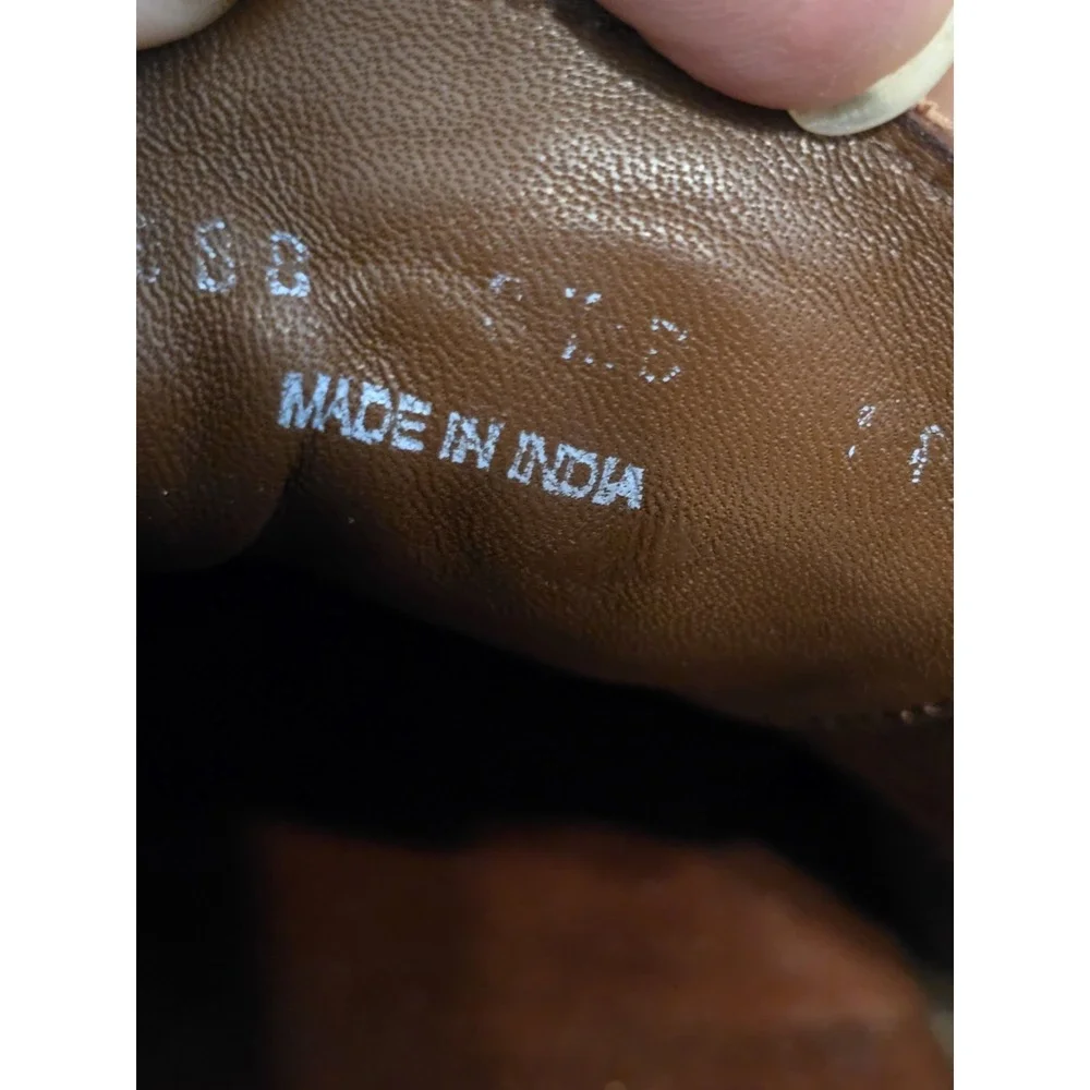 Cole Haan Men's Brown Leather Cap Toe Oxfords Shoes 8.5‎